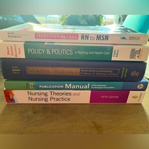 Nursing MSN textbook bundle
